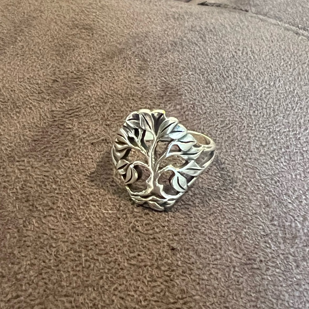 James Avery 60th Anniversary Tree of Life Ring Sz 8